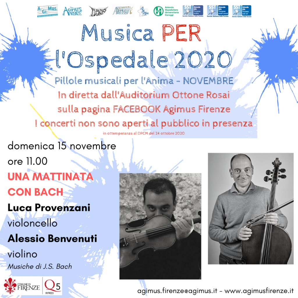 IG Provenzani Benvenuti 15 nov 20 streaming